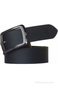 Sondagar Arts Men Formal Black Genuine Leather Belt(Black)